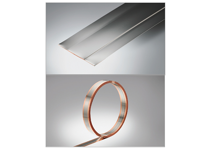 Plated copper strip and dual gauge copper strip